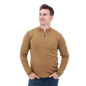 Old Ranch Brands Men's Silas Lightweight 1/4 Zip Sweater - 1 of 4