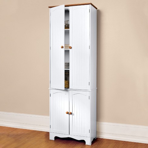 Country Kitchen Tall Cabinet Pantry Cabinet - 23"W X 12"D X 72.5"H - image 1 of 1