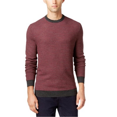 Club Room Mens Geo Jacquard Pullover Sweater