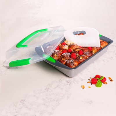 BergHOFF 11-Piece Silver and Green Non-Stick Bakeware Set