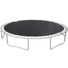 HFYee 12/14/16FT Safety-Enclosed Trampoline with Basketball Hoop Backyard Jump Arena with Ladder  for Ages 8+ - 2 of 4