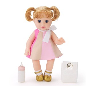 FAO Schwarz 14" Drink and Wet Baby Doll - Blonde Hair - 1 of 4
