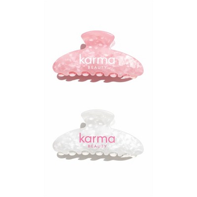 Karma Beauty Pin Me Claw Clip Set (2-Pack) : Target