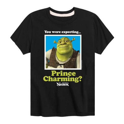 Boys' - Shrek - You Were Expecting Prince Charming Short Sleeve Graphic T-Shirt - image 1 of 4