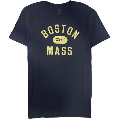 Reebok Mens Boston Mass Graphic T-Shirt