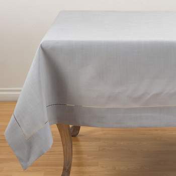 Saro Lifestyle Classic Hemstitch Border Tablecloth