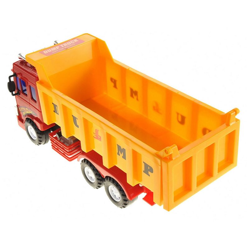 Insten Dump Truck with Friction Power, Vehicle Toys for Kids, 3 of 6