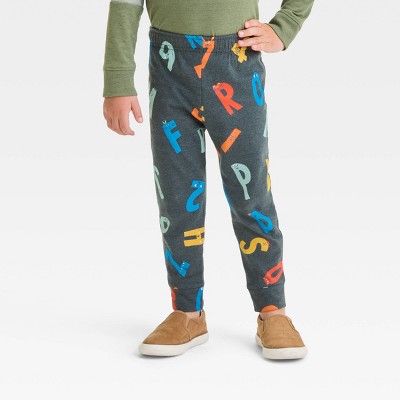 Image of Toddler Boys' Jersey Joggers - Cat & Jack™ Dark Gray 2T