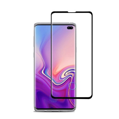 Valor 3D Curved Tempered Glass LCD Screen Protector Film Cover For Samsung Galaxy S10 Plus, Black
