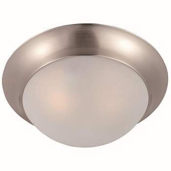 Maxim Lighting Essentials - 585x 1 - Light Flush Mount in  Satin Nickel