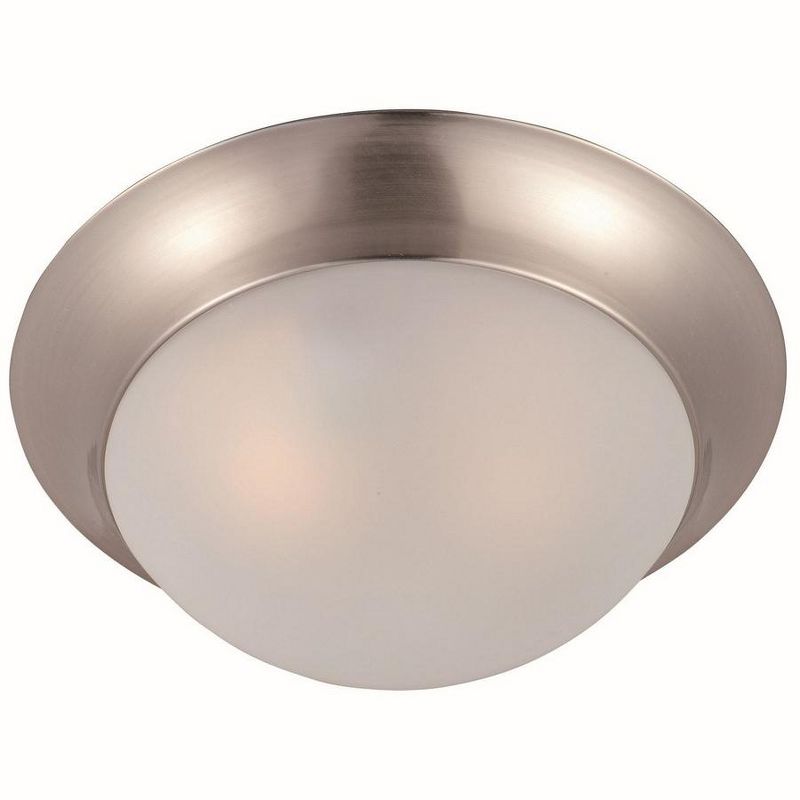 Maxim Lighting Essentials - 585x 1 - Light Flush Mount in  Satin Nickel, 1 of 2