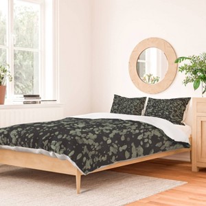 Deny Designs Full/Queen Emanuela Carratoni Abstract Paintbrushes Duvet Cover and Pillow Sham - 1 of 4
