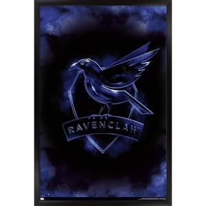 Trends International Harry Potter - Ravenclaw Crest Magic Framed Wall Poster Prints - 1 of 4