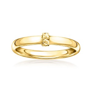 Ross-Simons Italian 10kt Yellow Gold Diamond-Cut Ring - 1 of 4
