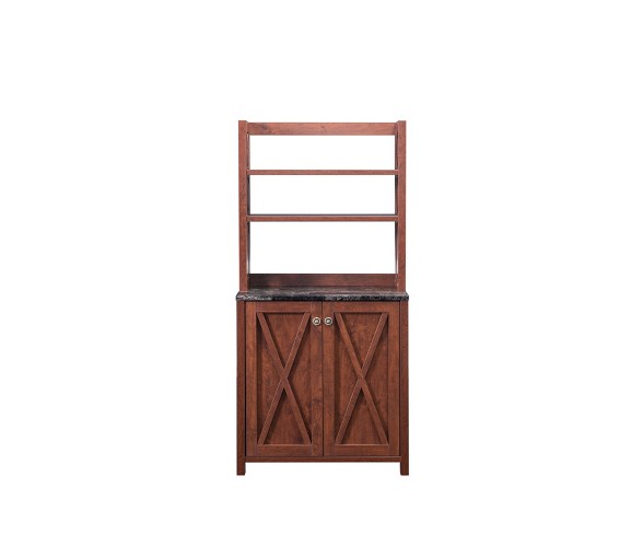 Doria Baker Rack Vintage Red Brown - Sun & Pine