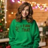 Simply Sage Market Women's Graphic Sweatshirt Distressed I Saw That - 2 of 3