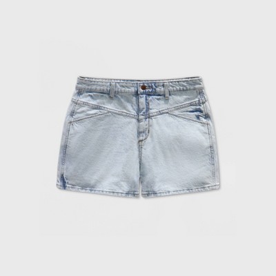 target plus size jean shorts