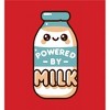 "Powered By Milk" Youth Crew Neck Short Sleeve Tee - 2 of 2