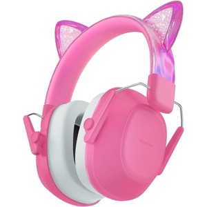 iClever Noise Cancelling Headphones for Kids, SNR 29dB Safety Noise Reduction Ear Muffs for Autism Sensory & Concentration Aid - 1 of 4