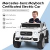 Infans 12V Licensed Mercedes-Benz Kids Ride On Car RC Motorized Vehicles w/ Trunk - 2 of 4