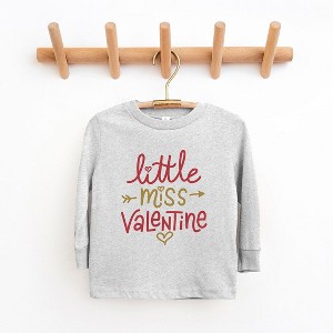 The Juniper Shop Little Miss Valentine Youth Long Sleeve Tee - 1 of 3