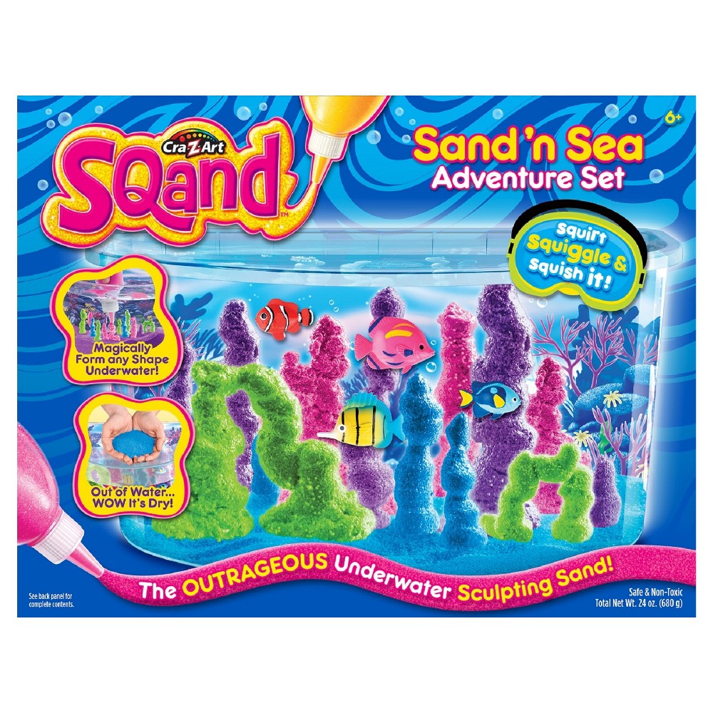 UPC 884920197008 product image for Cra-Z-Art Sqand Sand 'N Sea Adventure Sculpting Sand Set | upcitemdb.com