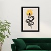 Wynwood Studio 15" x 21" Apollo's Astral Snake Wall Art Print Black : Modern Giclee with Non-Glare Plexi Glass, Ready to Hang - 4 of 4