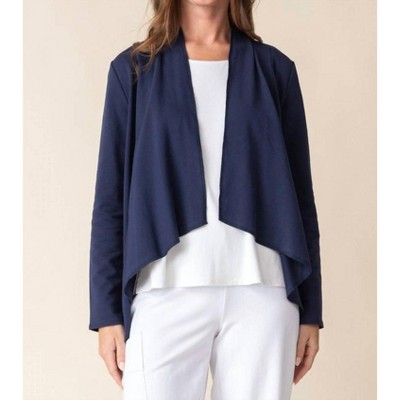 Women's French Terry Drape Jacket - habitat