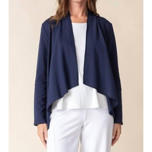 Women's French Terry Drape Jacket - habitat - 1 of 3