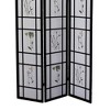 NicBex 3-panel Display Room Divider Portable Wooden Folding Privacy Screen Freestanding Wall Partition for Home & Office - 2 of 4