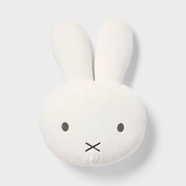 Kids' 28"x22" Faux Fur Reversible Miffy XL Plush - Miffy by Pillowfort™