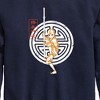 Boys' - Avatar: The Last Airbender - Aang Crest Graphic Long Sleeve Fleece Sweatshirt - 2 of 4