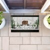 Stupell Industries Ivory Pines Cabin Printed Outdoor Door Mat, design by Jennifer Pugh, 18"x30" - 4 of 4
