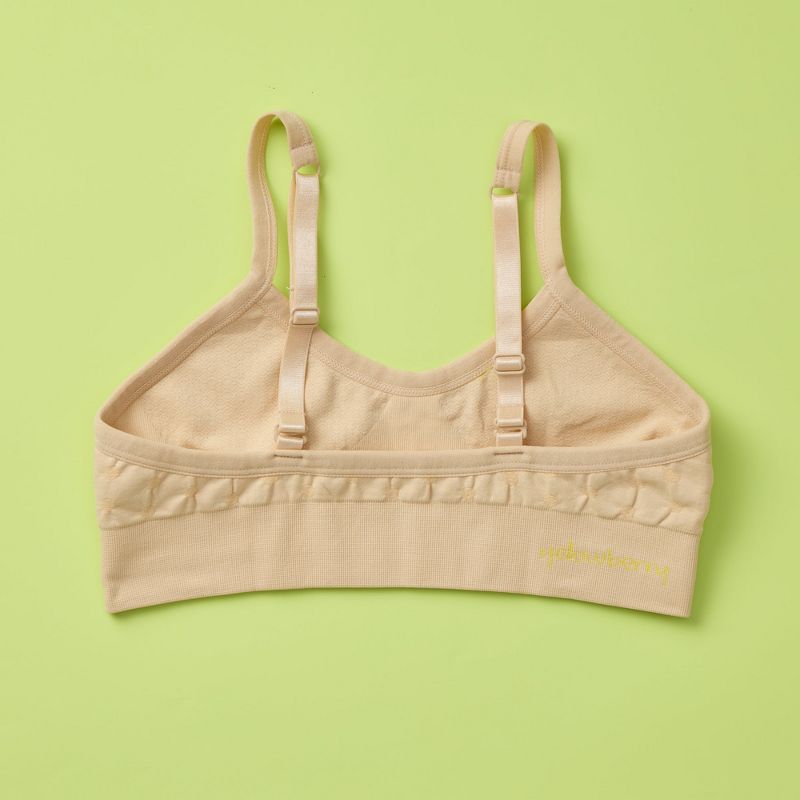 Girls' Favorite Double-Layered, High-Quality Seamless Bra with Adjustable Straps by Yellowberry, 2 of 3