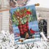 Briarwood Lane Winter Boots House Flag Checkered Cardianls Greene - 4 of 4