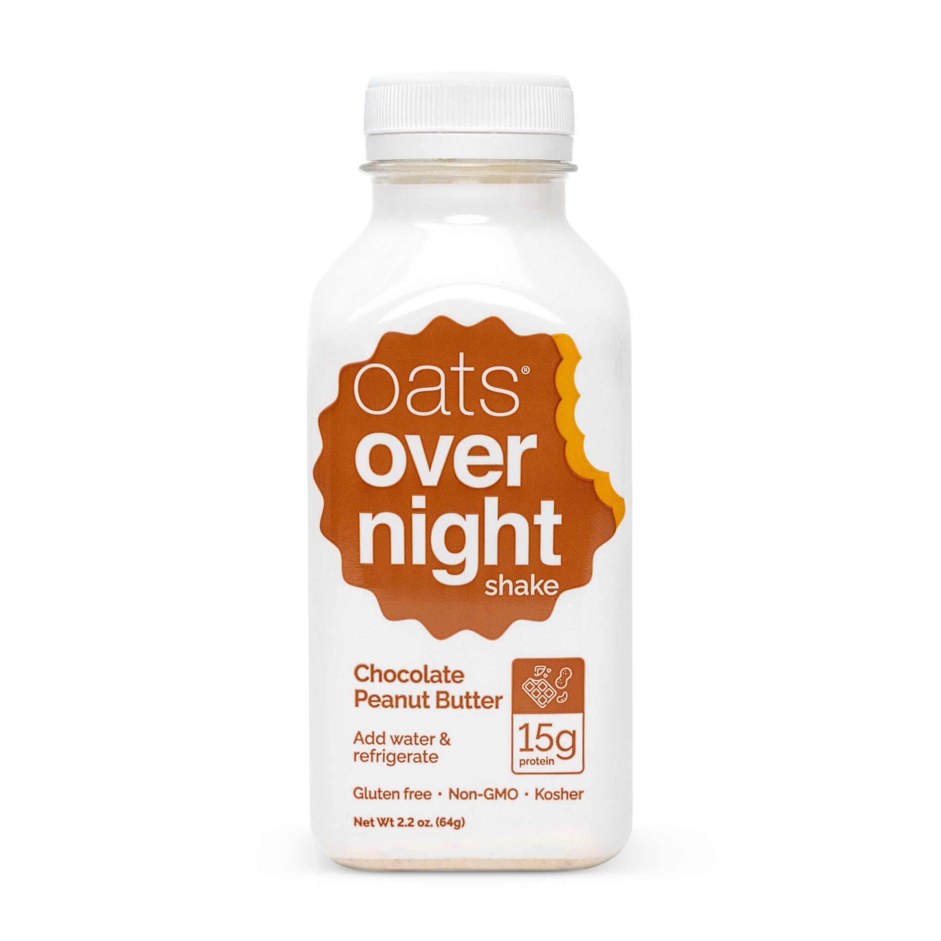 Oats Overnight Shake Chocolate Peanut Butter - 2.2oz