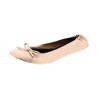 Glamlily Gold Foldable Ballet Flats for Women, Roll Up Flats with Zipper Pouch, US Size 8.5-9.5 - 4 of 4