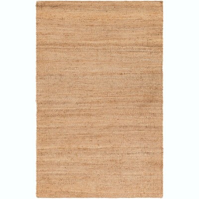 Natural 5x8 Handwoven Chunky Jute Indoor Area Rug