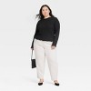 Women's Long Sleeve Crinkle T-Shirt - A New Day™ - 3 of 3