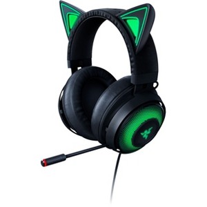 Razer RZ04-02980100-R3M1 Kraken Kitty Wired THX Spatial Audio Gaming Headset for PC with Chroma RGB Lighting - Black Certified Refurbished - 1 of 4