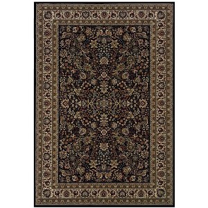 Oriental Weavers Ariana 213K8 Black/ Ivory Indoor Area Rug - 2'3" x 7'9" - 1 of 3