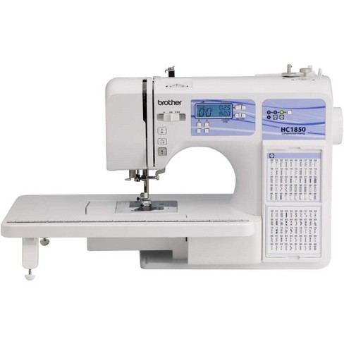 Brother Hc1850 185-stitch Computerized Sewing Machine With Wide Table :  Target