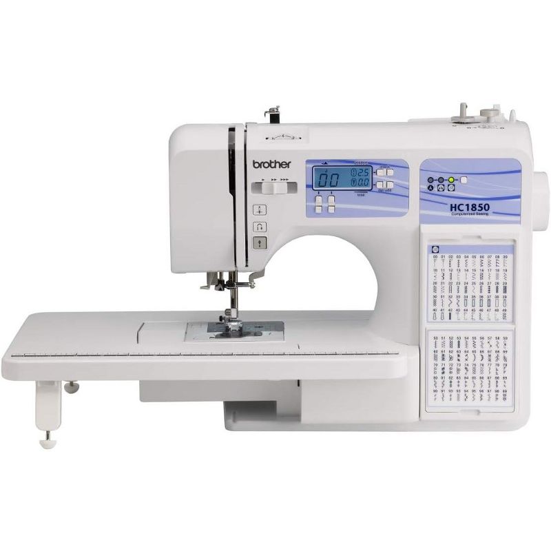Brother HC1850 185-Stitch Computerized Sewing Machine with Wide Table, 1 of 3