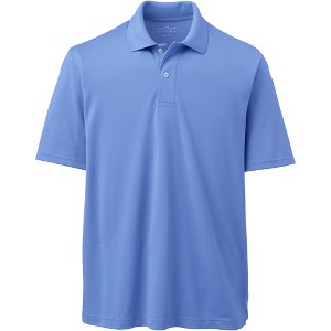 Lands' End School Uniform Men's Short Sleeve Polyester Polo - 1 of 2