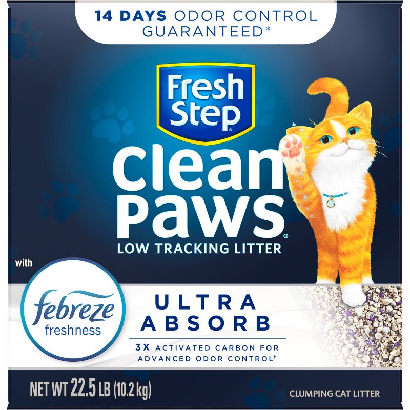Fresh Step Clean Paws Ultra-Absorb - 22.5lbs, 6 of 12