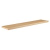 HomeRoots 47" Natural Wood Wall Mounted Floating Shelf - 4 of 4