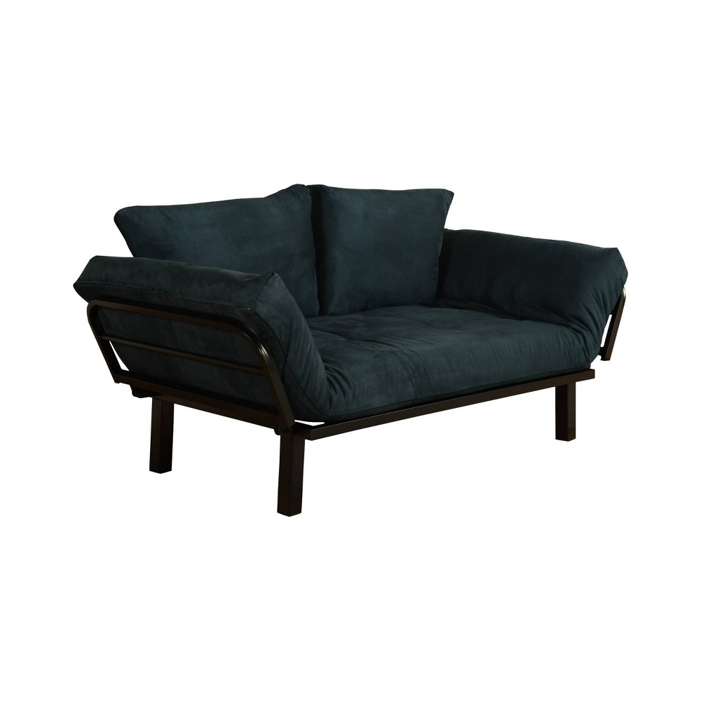 Photos - Chair Cicero Lounger Navy Suede - Dual Comfort