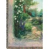 Manual Woodworks and Weavers Butterfly Tapestry Blanket – Inspirational Woven Throw with Morning Message - 2 of 3
