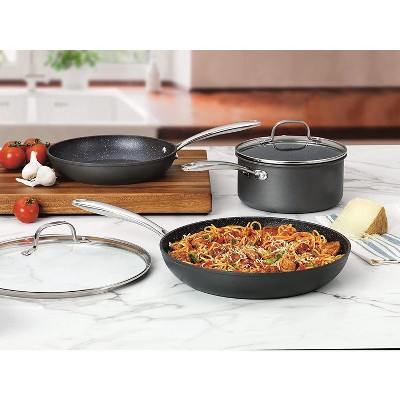 Granite Stone Pro 5-Piece Nonstick Hard Anodized Cookware Set