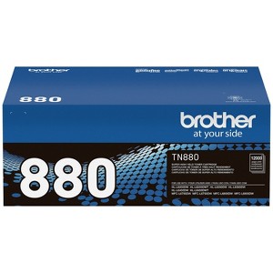 Brother TN 880 Black Toner Cartridge Extra High Yield 1868071 - 1 of 4